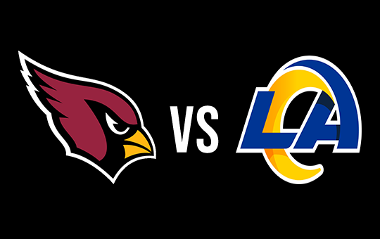 Arizona Cardinals vs LA Rams Logo